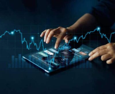 Businessman using tablet online banking, exchange currency and payment, Digital marketing, Finance and banking networking,  Investment of growth on currency rate, Online shopping